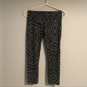 Lululemon Aztec Print Cropped Pants